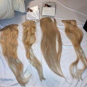 Bellami blonde hair extensions